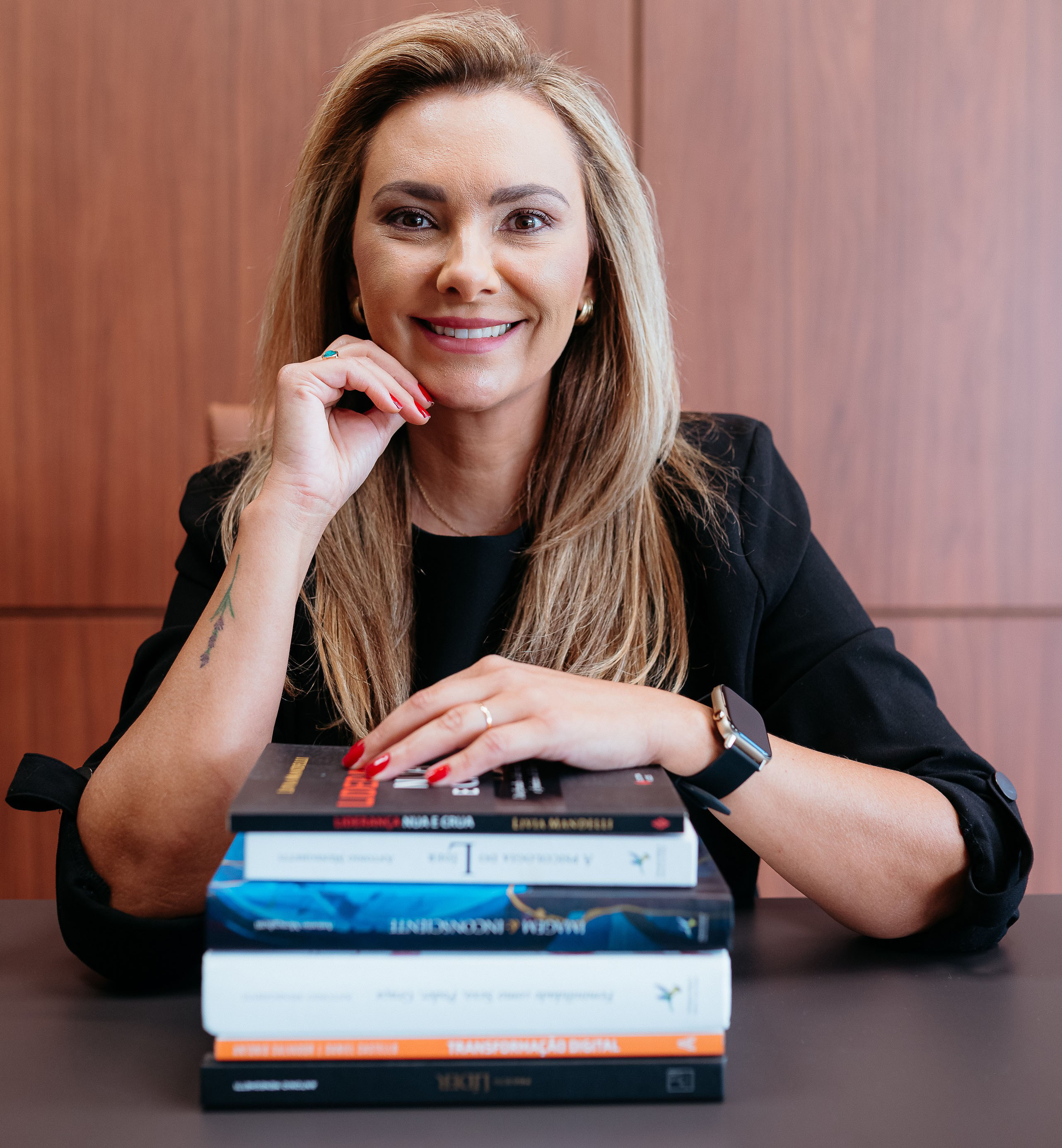 Mari Dias em sessão de mentoria